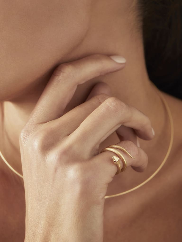 Serpente Significato Anello Serpentina Anello Serpentina