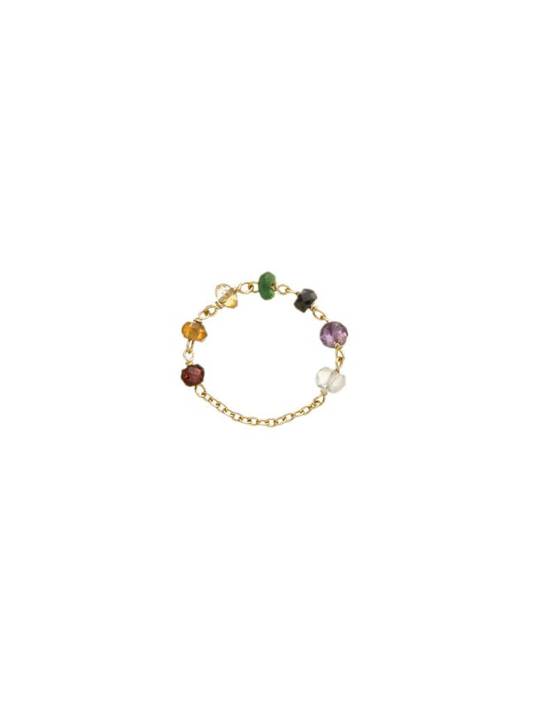 7 Chakra Ring with rosary