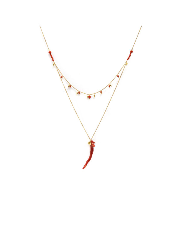 Coral necklace - Nianì