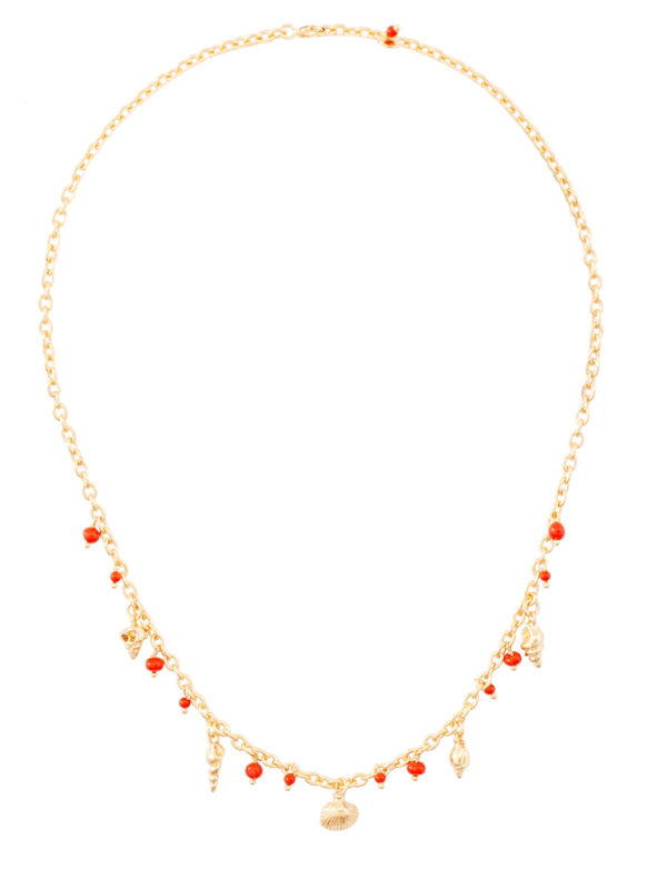Collana-conchigliette-micro-corallorosso-nianì